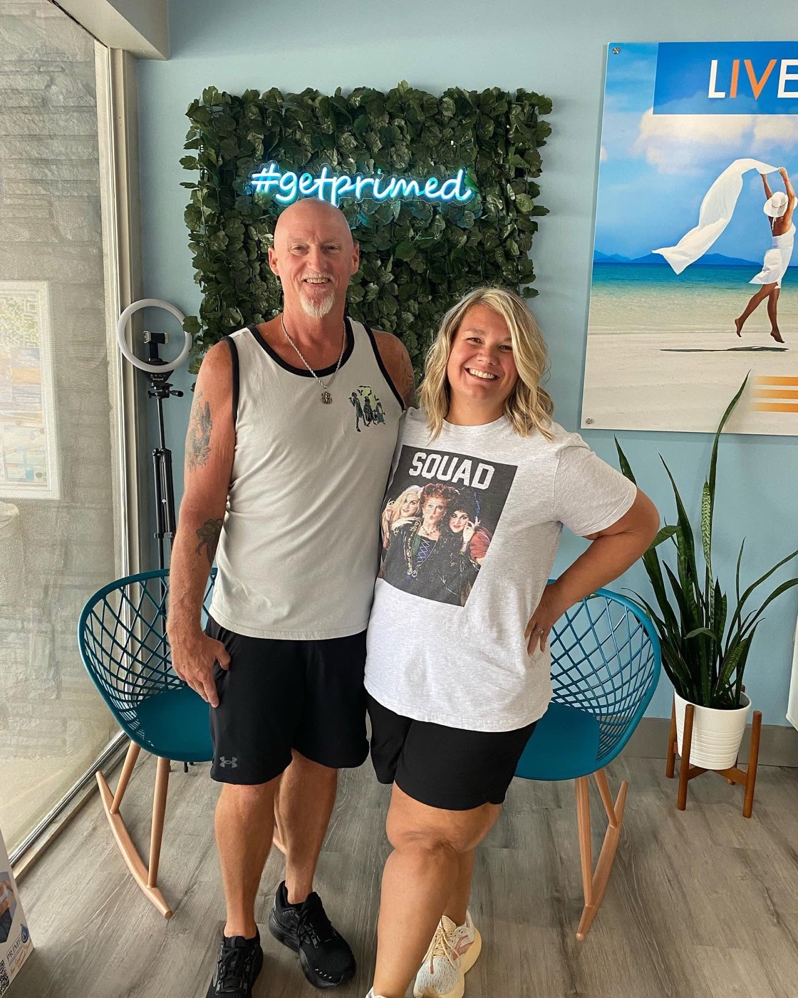 Couple at the Prime IV #getprimed neon wall